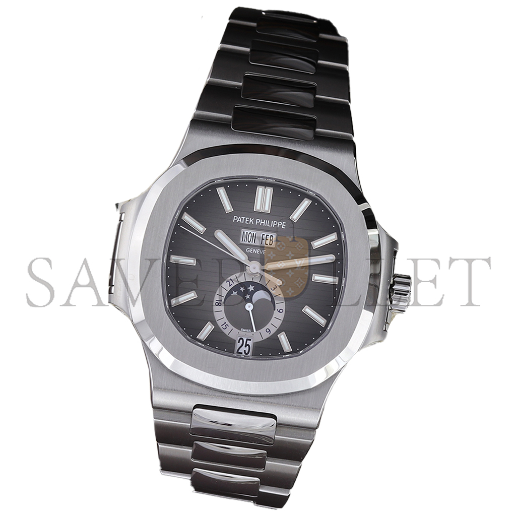 P**ek Ph**ppe nautilus black dial men
